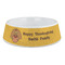 Happy Thanksgiving Plastic Pet Bowls - Large - MAIN