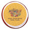 Happy Thanksgiving Printed Icing Circle - Large - On Cookie