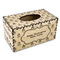 Happy Thanksgiving Rectangle Tissue Box Covers - Wood - Front