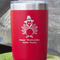 Happy Thanksgiving Red Polar Camel Tumbler - 20oz - Close Up