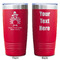 Happy Thanksgiving Red Polar Camel Tumbler - 20oz - Double Sided - Approval