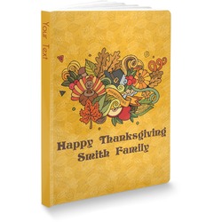 Happy Thanksgiving Softbound Notebook (Personalized)