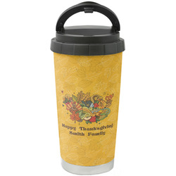 Happy Thanksgiving Stainless Steel Coffee Tumbler (Personalized)
