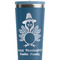 Happy Thanksgiving Steel Blue RTIC Everyday Tumbler - 28 oz. - Close Up