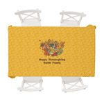 Happy Thanksgiving Tablecloth - 58"x102" (Personalized)