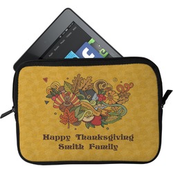 Happy Thanksgiving Tablet Case / Sleeve (Personalized)