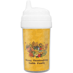 Happy Thanksgiving Toddler Sippy Cup (Personalized)