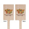 Happy Thanksgiving Wooden 6.25" Stir Stick - Rectangular - Double Sided - Front & Back