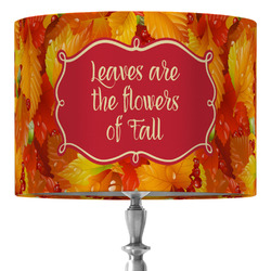 Fall Leaves 16" Drum Lamp Shade - Fabric