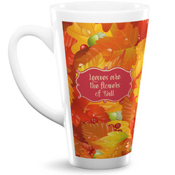 Fall Leaves 16 Oz Latte Mug