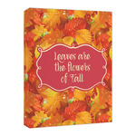 Fall Leaves Canvas Print - 16x20