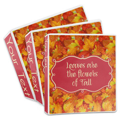 Fall Leaves 3-Ring Binder