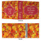 Fall Leaves 3 Ring Binders - Full Wrap - 3" - APPROVAL