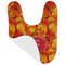 Fall Leaves Baby Bib - AFT folded