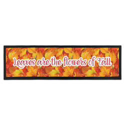 Fall Leaves Bar Mat - Large