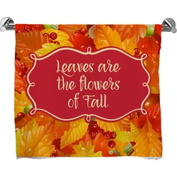 Fall Leaves Bath Towel