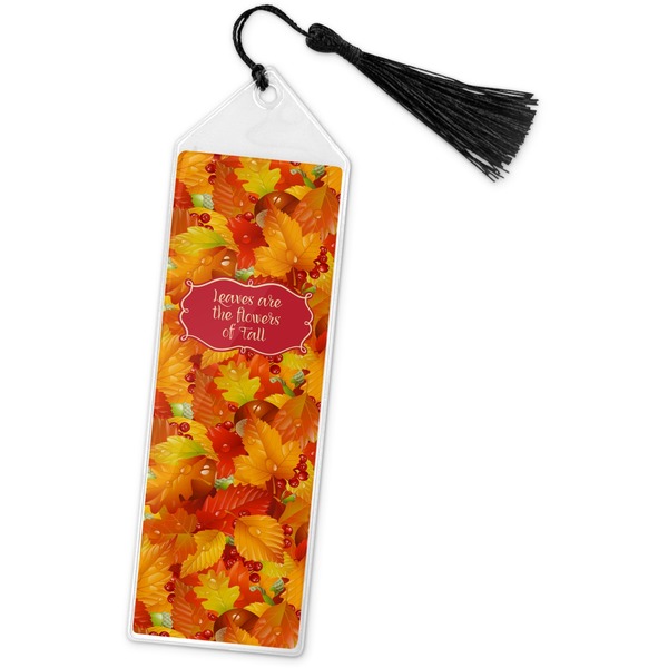 Custom Fall Leaves Book Mark w/Tassel