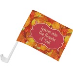 Fall Leaves Car Flag - Small