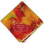 Fall Leaves Cloth Dinner Napkin - Single