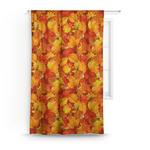 Fall Leaves Curtain Panel - Custom Size