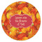 Fall Leaves Drink Topper - XSmall - Single