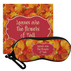 Fall Leaves Eyeglass Case & Cloth