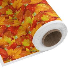 Fall Leaves Fabric by the Yard - Spun Polyester Poplin