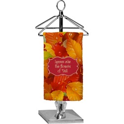 Fall Leaves Finger Tip Towel - Full Print