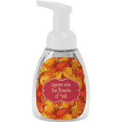 Fall Leaves Foam Soap Bottle