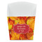 Fall Leaves French Fry Favor Box - Front View