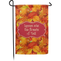 Fall Leaves Small Garden Flag - Double Sided