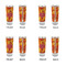 Fall Leaves Glass Shot Glass - 2 oz - Set of 4 - APPROVAL