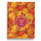 Fall Leaves House Flags - Double Sided - BACK