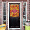 Fall Leaves House Flags - Double Sided - (Over the door) LIFESTYLE