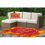 Fall Leaves Indoor / Outdoor Rug - Custom Size