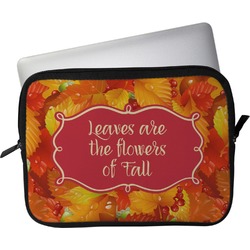 Fall Leaves Laptop Sleeve / Case - 11" (Personalized)