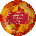 Fall Leaves Melamine Plate