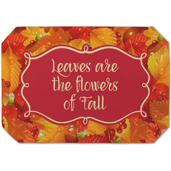 Fall Leaves Dining Table Mat - Octagon (Single-Sided)