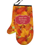 Fall Leaves Left Oven Mitt