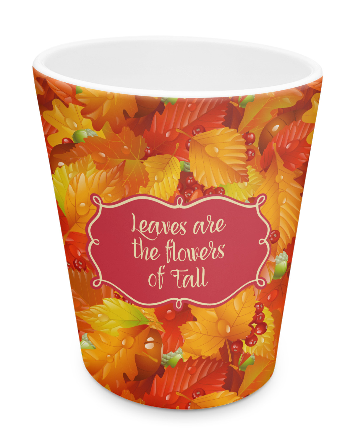 Fall Leaves Plastic Tumbler 6oz - Youcustomizeit