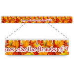 Fall Leaves Plastic Ruler - 12"