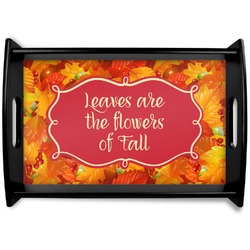Fall Leaves Wooden Tray