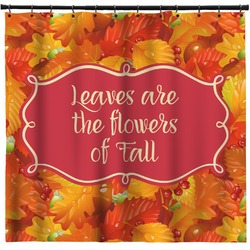 Fall Leaves Shower Curtain - 71" x 74" (Personalized)