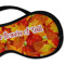 Fall Leaves Sleeping Eye Mask - DETAIL Large