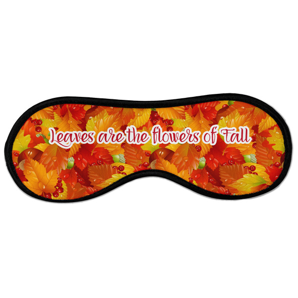 Custom Fall Leaves Sleeping Eye Masks - Large