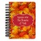 Fall Leaves Spiral Journal Small - Front View