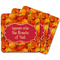 Fall Leaves Square Fridge Magnet - MAIN