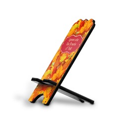 Fall Leaves Stylized Cell Phone Stand - Large