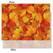 Fall Leaves Tissue Paper - Heavyweight - Medium - Front & Back