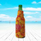 Fall Leaves Zipper Bottle Cooler - LIFESTYLE